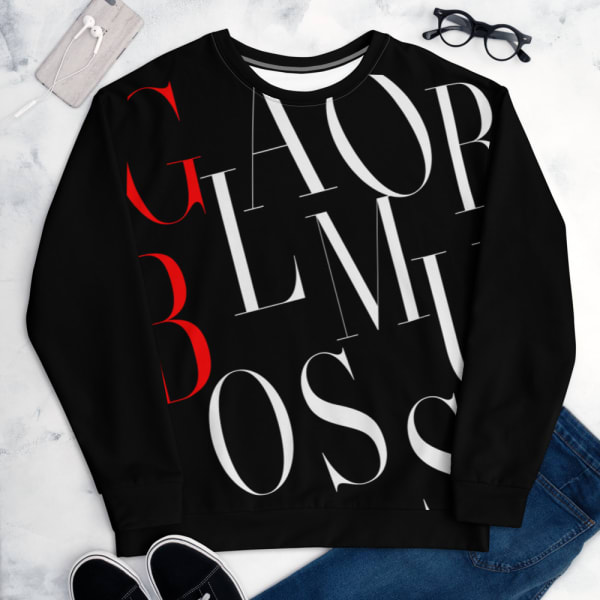 Glamour Boss All Over Sweatshirt